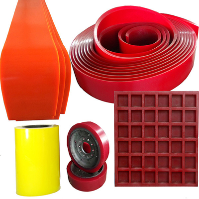 Pu Coated Wheel Casting Polyurethane Wear Plate Pisau Bajak Poliuretan Untuk Traktor