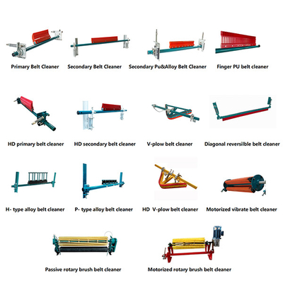 Polyurethane Conveyor Belt Cleaner Untuk Penambangan Batubara PU Scraper Belt Cleaner Blade