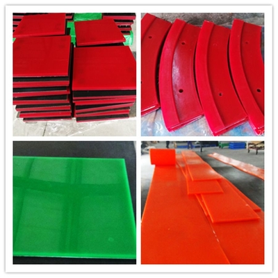 Industri Pertambangan Polyurethane Chute Liner Pelat Tahan Abrasi