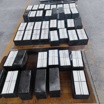 Industri Pertambangan 99% Alumina ZTA Ceramic Wear Liner Tahan Abrasi