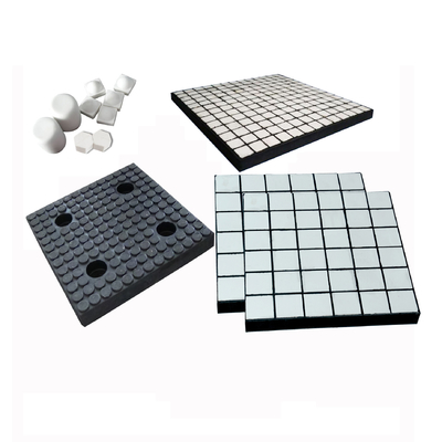 Keramik Tahan Benturan Ubin Cylinder Hexagonal Ceramic Rubber Composite Liner
