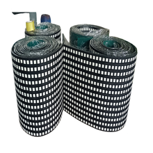 Keramik Conveyor Pulley Lagging Untuk Pakai Resistensi Abrasi 12mm 15mm Cold Bonding