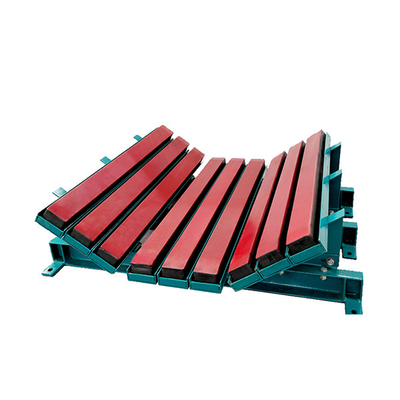 Tahan Abrasi UHMW-PE Rubber Slide Impact Bar Untuk Industri Pertambangan Belt Conveyor