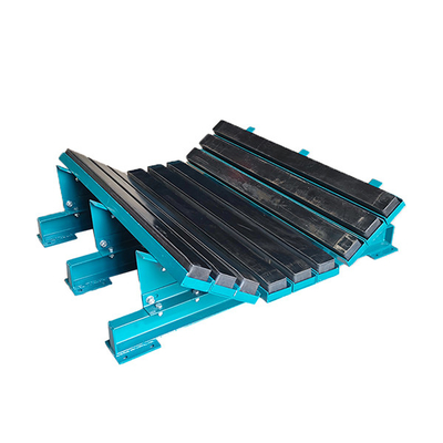 Tahan Abrasi UHMW-PE Rubber Slide Impact Bar Untuk Industri Pertambangan Belt Conveyor