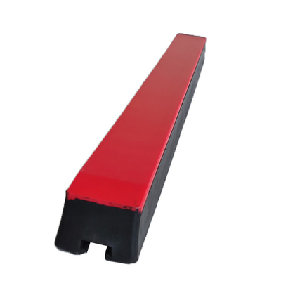Tahan Abrasi UHMW-PE Rubber Slide Impact Bar Untuk Industri Pertambangan Belt Conveyor