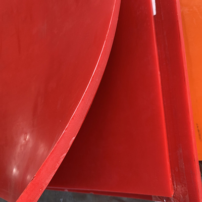 60-90 Shore A Hardness PU Polyurethane Sheet Chute Liner Pelat Tahan Aus