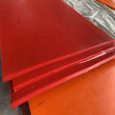 60-90 Shore A Hardness PU Polyurethane Sheet Chute Liner Pelat Tahan Aus