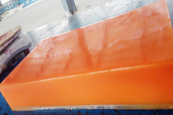 60-90 Shore A Hardness PU Polyurethane Sheet Chute Liner Pelat Tahan Aus