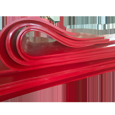 60-90 Shore A Hardness PU Polyurethane Sheet Chute Liner Pelat Tahan Aus