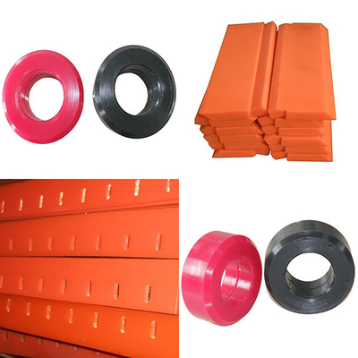 Pu Coated Wheel Casting Polyurethane Wear Plate Pisau Bajak Poliuretan Untuk Traktor