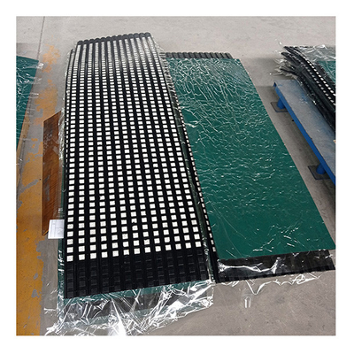 Katrol Keramik Anti Slip Tahan Aus Lagging CN Bonding Layer Lagging Karet Keramik Drum