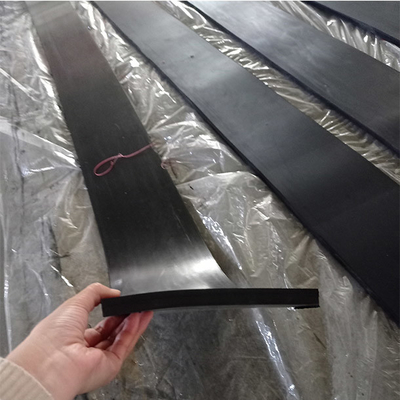 Duro 40 60 Shore A Black Rubber Conveyor Skirt Board Dust Sealing Belt Rok Rubber