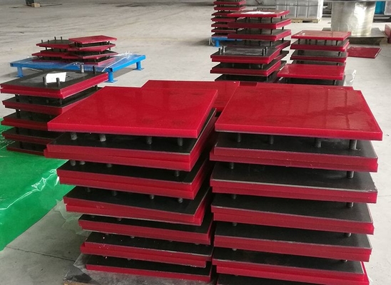 Industri Pertambangan Polyurethane Chute Liner Pelat Tahan Abrasi