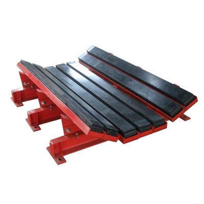 Load Zone Idler Roller Conveyor Impact Bed Sabuk Konveyor Tahan Benturan Cradle Bed