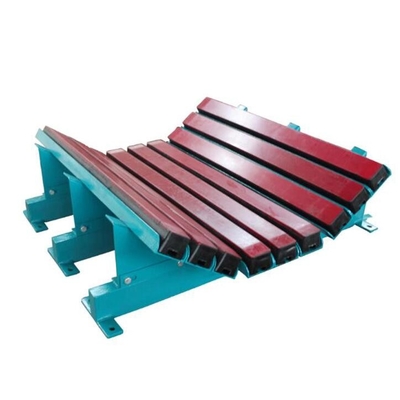 Load Zone Idler Roller Conveyor Impact Bed Sabuk Konveyor Tahan Benturan Cradle Bed