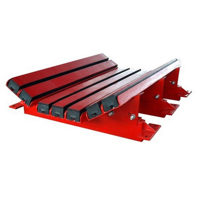 Belt Impact Bed Konveyor Dengan Penggantian Bar Dampak UHMWPE Gesekan Rendah