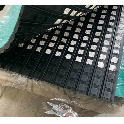 Semi Ceramic Pulley Lagging Bonding Layer Didukung Ubin Keramik Alumina
