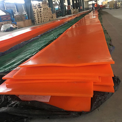 Produk Polyurethane Tahan Aus Abrasi Elastomer Urethane Sheet PU Sheet