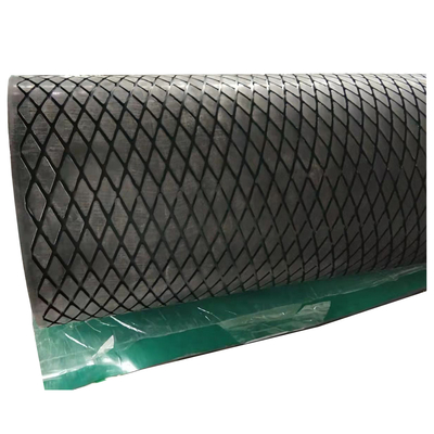 Herringbone Pattern Belt Conveyor Pulley Lagging Diamond Groove Rubber Pulley Lagging Sheet