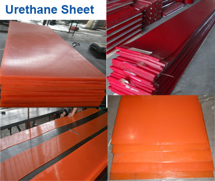 Lapisan Lapisan Karet Tahan Abrasi Dan Aus Lembar PU Polyurethane Cast