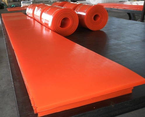 Lapisan Lapisan Karet Tahan Abrasi Dan Aus Lembar PU Polyurethane Cast