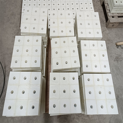 Ubin Keramik Alumina Tinggi Tahan Abrasi 300x300 Conveyor Chute Liners