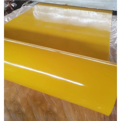 Hot Casting Polyurethane Sheet Liner Dengan Fiber Reinforced Resin Backing Plate