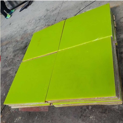Hot Casting Polyurethane Sheet Liner Dengan Fiber Reinforced Resin Backing Plate