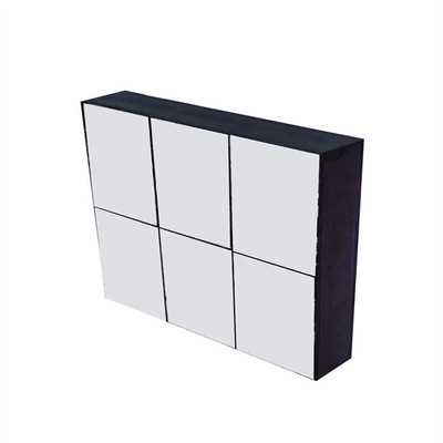 Custom 20% Zirkonia Ceramic Tile Liner Anti Impact Steel Backed Rubber