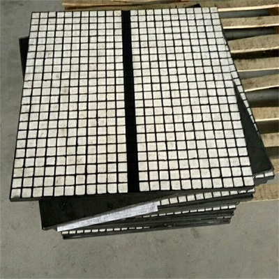 CN Bonding Rubber Ceramic Wear Liners Untuk Bubur Emas