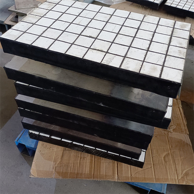 CN Bonding Ceramic Wear Tiles Alumina Ceramic Lining Panel Untuk Penambangan