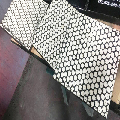 Ubin Keramik Baja Backing Wear Liners Rubber Chute Liners