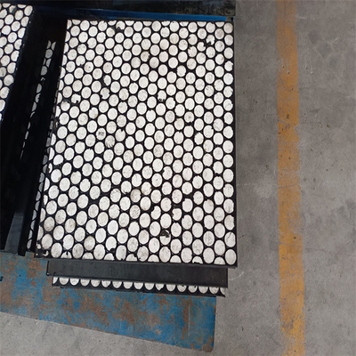 95% AI2O3 Ceramic Wear Liner Mining Lapisan Tahan Aus