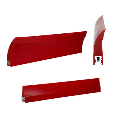 Pengikis Pembersih Sabuk Konveyor Poliuretan Premium Sekunder Primer 450mm