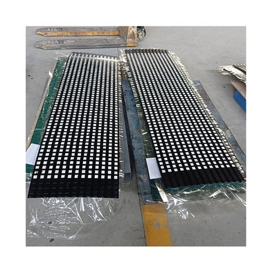 Keramik Pulley tahan abrasi tinggi Lagging Dengan 92% Alumina Keramik Karet