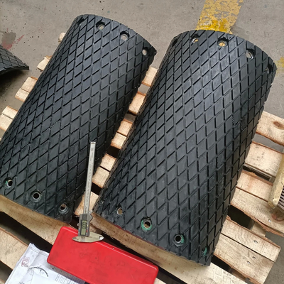 10m Conveyor Pulley Lagging Dengan Daya Tahan yang Lebih Lama Dan Tahan Suhu -40-80C