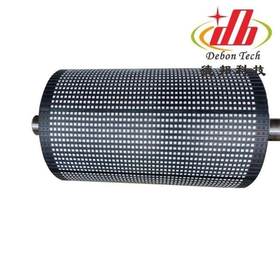 Alumina Ceramic Conveyor Belt Pulley Lagging Drum Pulley Rubber Lagging