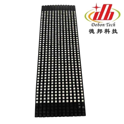 Pakaian tahan Conveyor Drum Karet Keramik Pulley Lagging Sheet