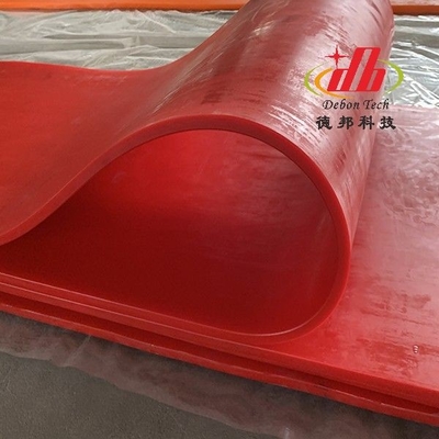 70A 80A 90A Lembaran Karet Poliuretan Lembar Dampak Urethane