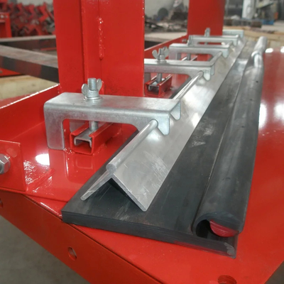 Pengolahan Conveyor Skirt Board Karet Pu Double Seal Skirting Board 30m Panjang