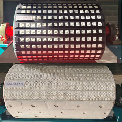 Lapisan Lagging Katrol Obligasi Langsung Keramik Tahan Aus Tinggi