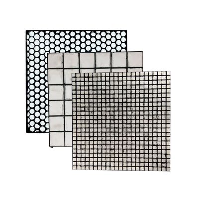 High Impact Resistance Keramik Wear Liner Disesuaikan untuk Parachute Pertambangan