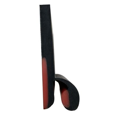 150mm Tinggi sabuk pengangkut Papan Skirting Karet Dual Dengan Polyurethane